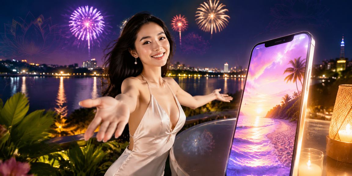 Người dùng Hà Nội thực hiện giao dịch nạp tiền trực tuyến tại lễ hội qua điện thoại